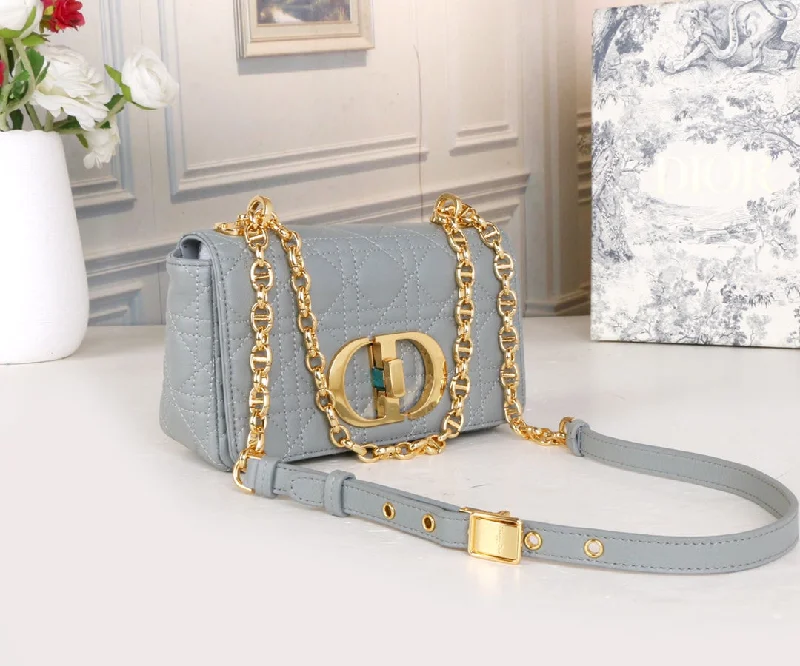 Christian Dior handbags with a snap - button closure and a decorative buckleChristian Dior Bags  801