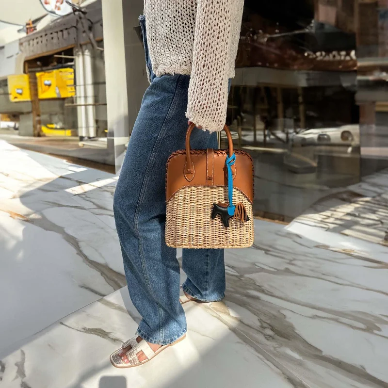 Hermès Bolide 25 Picnic Bag Barenia & Wicker