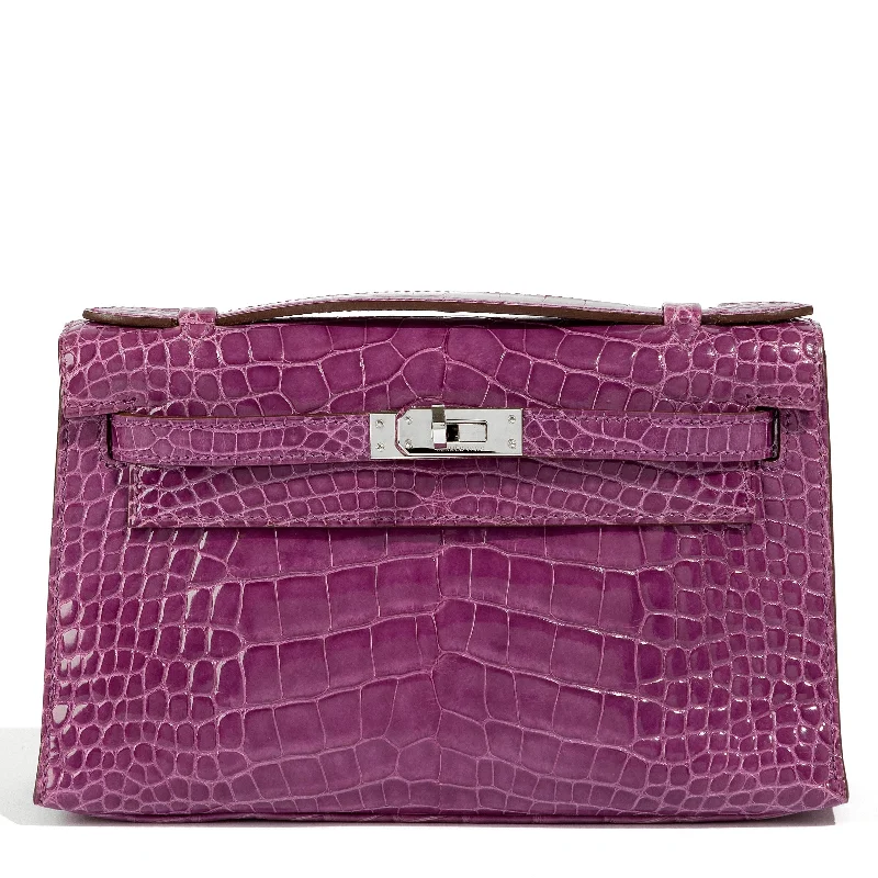 Purple Kelly Pochette